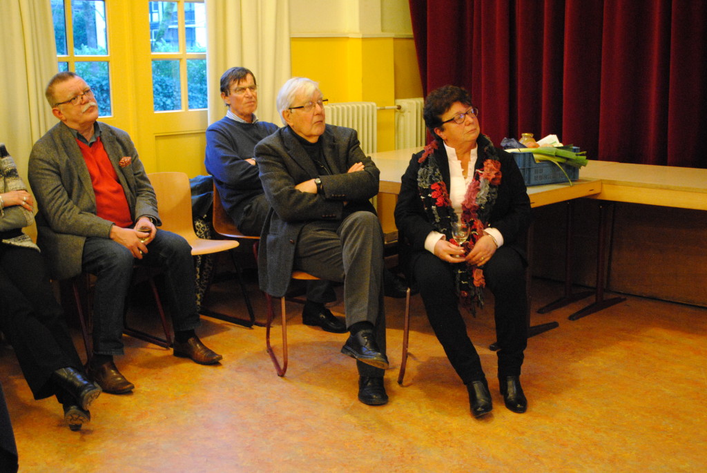 Jan Visser en Wil van Basten, resp. 1e en huidige voorzitter BVW